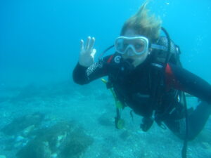 Scuba-diving in southern Spain